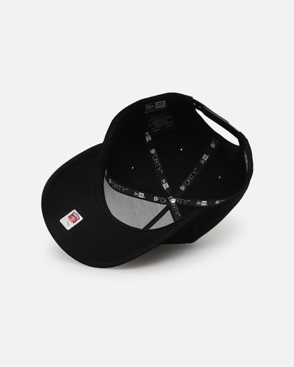 New Era Essendon Bombers 'Triple Black' 9FORTY A-Frame Snapback Black