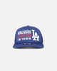 New Era Los Angeles Dodgers Pre-Curved Golfer Trucker Snapback Dark Royal