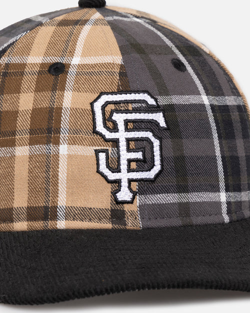 New Era San Francisco Giants 'Multi Panel Plaid' 9FIFTY High Crown Strapback Plaid