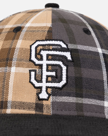 New Era San Francisco Giants 'Multi Panel Plaid' 9FIFTY High Crown Strapback Plaid