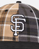 New Era San Francisco Giants 'Multi Panel Plaid' 9FIFTY High Crown Strapback Plaid