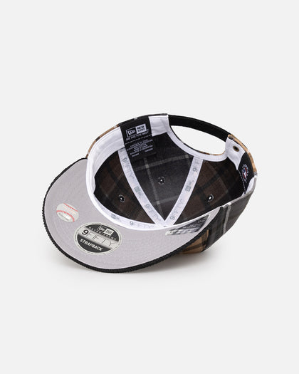 New Era Detroit Tigers 'Multi Panel Plaid' 9FIFTY High Crown Strapback Plaid