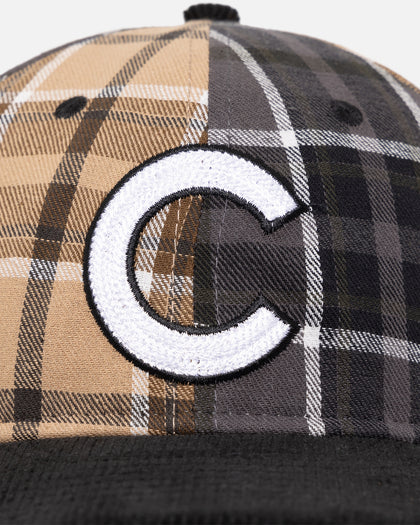 New Era Chicago Cubs 'Multi Panel Plaid' 9FIFTY High Crown Strapback Plaid