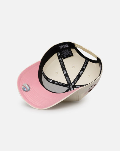 New Era Los Angeles Dodgers 'Neapolitan Chrome' 9FORTY A-Frame Snapback Chrome/Pink Met