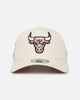 New Era Chicago Bulls 'Neapolitan Chrome' 9FORTY A-Frame Snapback Chrome/Pink Met