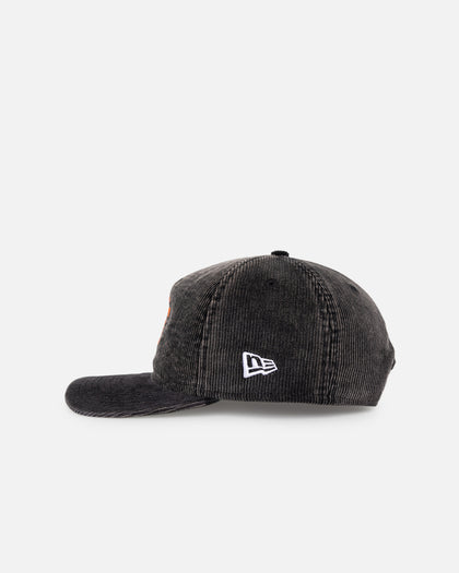 New Era San Francisco Giants 'Washed Corduroy Golfer' Pre-Curved Golfer Snapback Washed Black
