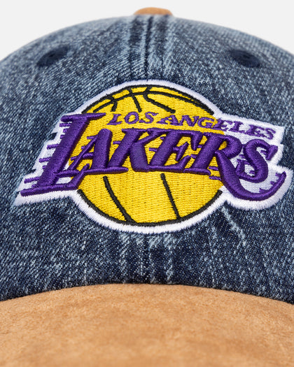 New Era Los Angeles Lakers 'Denim Shades' Casual Classic Strapback Denim/Wheat