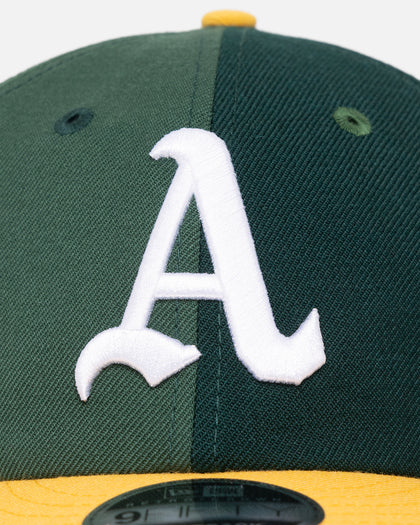 New Era Oakland Athletics 'Woollen Shades' 9FIFTY High Crown Strapback OTC