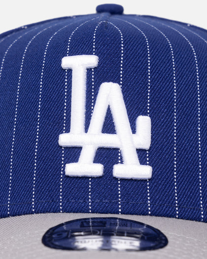New Era Los Angeles Dodgers '2-Tone Pinstripe' 9FORTY A-Frame Snapback Pinstripe