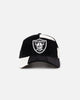New Era Las Vegas Raiders 'Patchwork Corduroy' 9FORTY A-Frame Snapback Black/Cream