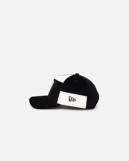 New Era Las Vegas Raiders 'Patchwork Corduroy' 9FORTY A-Frame Snapback Black/Cream