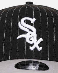 New Era Chicago White Sox '2-Tone Pinstripe' 9FORTY A-Frame Snapback Pinstripe