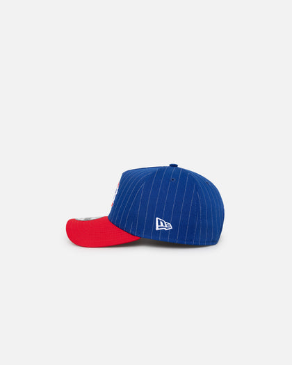 New Era Chicago Cubs '2-Tone Pinstripe' 9FORTY A-Frame Snapback Pinstripe