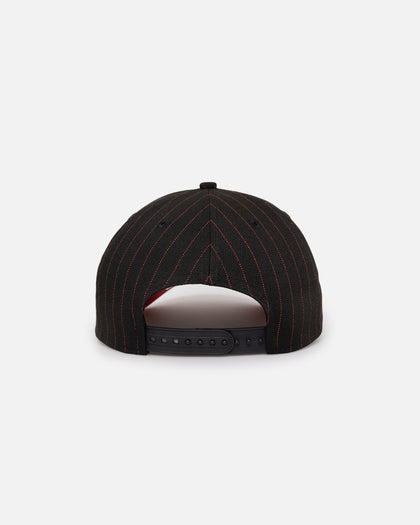 New Era Chicago Bulls '2-Tone Pinstripe' 9FORTY A-Frame Snapback Pinstripe