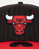 New Era Chicago Bulls '2-Tone Pinstripe' 9FORTY A-Frame Snapback Pinstripe