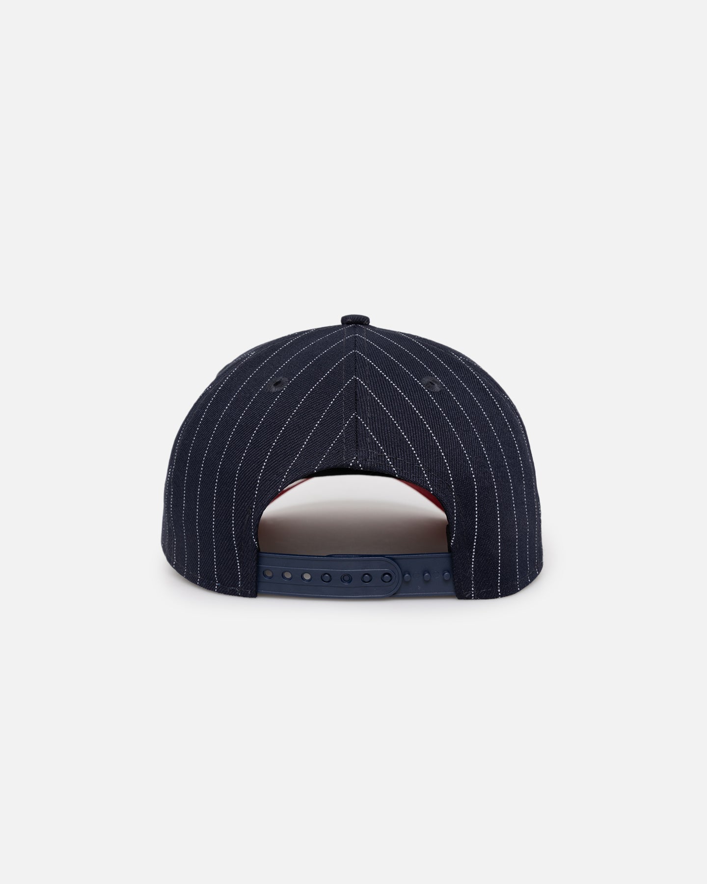 Atlanta Braves キャップ ネイビー New Era Atlanta Braves '2-Tone Pinstripe' 9FORTY A-Frame Snapback