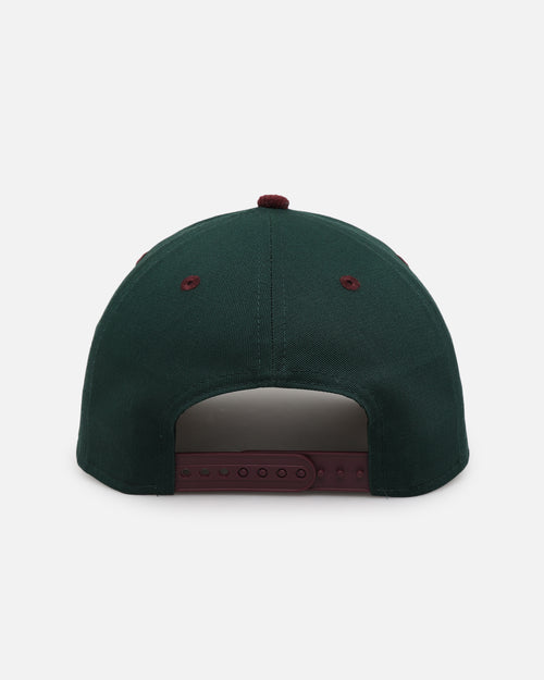 New Era Chicago Bulls 'Rhubarb Cord' 9FORTY A-Frame Snapback Dark Green