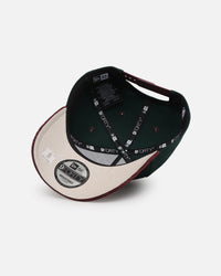 New Era Chicago Bulls 'Rhubarb Cord' 9FORTY A-Frame Snapback Dark Green