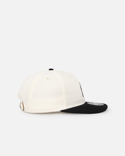 New Era New York Yankees 'Retro Crown Classic' 9FIFTY Retro Crown Strapback Chrome White/Black