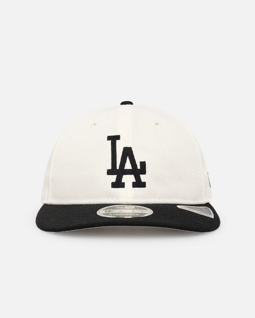New Era Los Angeles Dodgers 'Retro Crown Classic' 9FIFTY Retro Crown Strapback Chrome White/Black