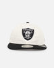 New Era Las Vegas Raiders 'Retro Crown Classic' 9FIFTY Retro Crown Strapback Chrome White/Black