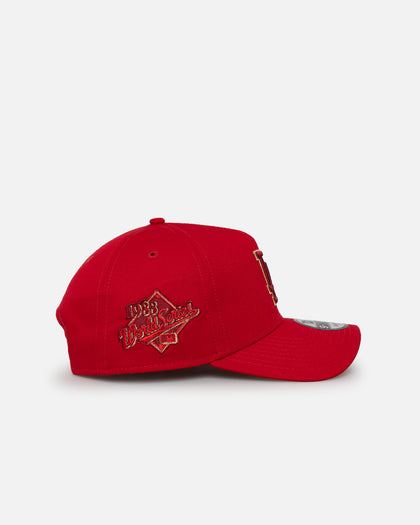 New Era Los Angeles Dodgers 'Dragon Collection Lunar New Year' 9FORTY A-Frame Snapback Scarlet/Gold