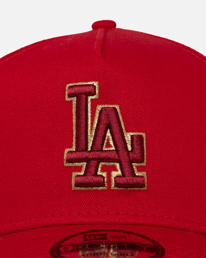 New Era Los Angeles Dodgers 'Dragon Collection Lunar New Year' 9FORTY A-Frame Snapback Scarlet/Gold