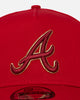New Era Atlanta Braves 'Year Of The Dragon' 9FORTY A-Frame Snapback Scarlet/Gold