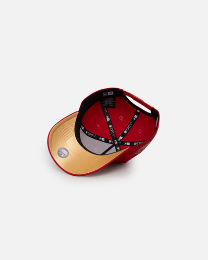 New Era Atlanta Braves 'Year Of The Dragon' 9FORTY A-Frame Snapback Scarlet/Gold