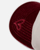 New Era Atlanta Braves 'Premium Corduroy Velvet' 9FORTY A-Frame Snapback Chrome White/Cardinal