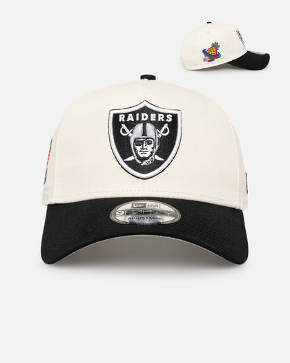 New Era Oakland Raiders 'NFL City Originals' 9FORTY A-Frame Snapback Chrome White/OTC
