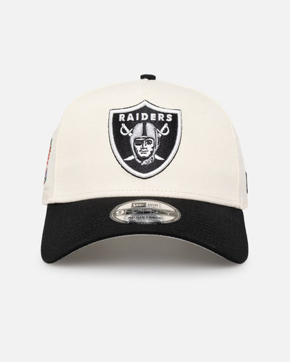 New Era Oakland Raiders 'NFL City Originals' 9FORTY A-Frame Snapback Chrome White/OTC