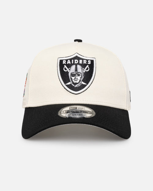 New Era Oakland Raiders 'NFL City Originals' 9FORTY A-Frame Snapback Chrome White/OTC
