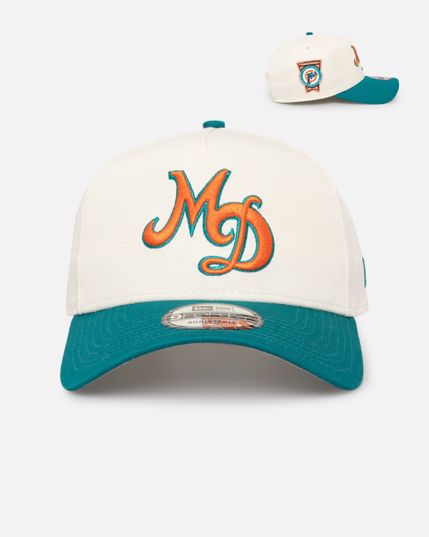 【NFL公式】New Era マイアミ・ドルフィンズ キャップ（9FORTY） New Era Miami Dolphins 'NFL City Originals' 9FORTY A-Frame
