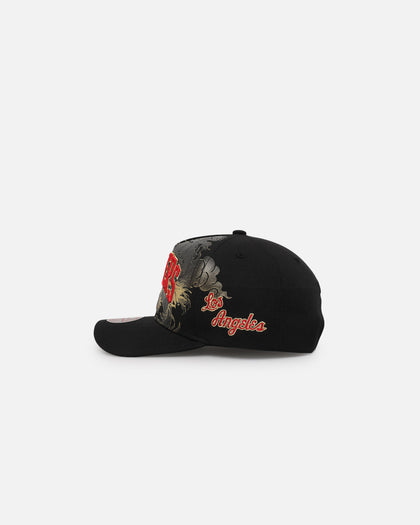 Mitchell & Ness Los Angeles Lakers 'Year Of The Dragon' Pro Crown Snapback Black