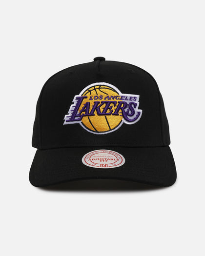 Mitchell & Ness Los Angeles Lakers Team Colour Logo MVP Snapback Black