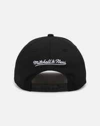 Mitchell & Ness Philadelphia 76ers Team Colour Wordmark MVP Snapback Black