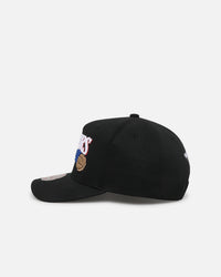 Mitchell & Ness Philadelphia 76ers Team Colour Wordmark MVP Snapback Black