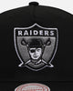 Mitchell & Ness Las Vegas Raiders Team Colour Logo MVP Snapback Black