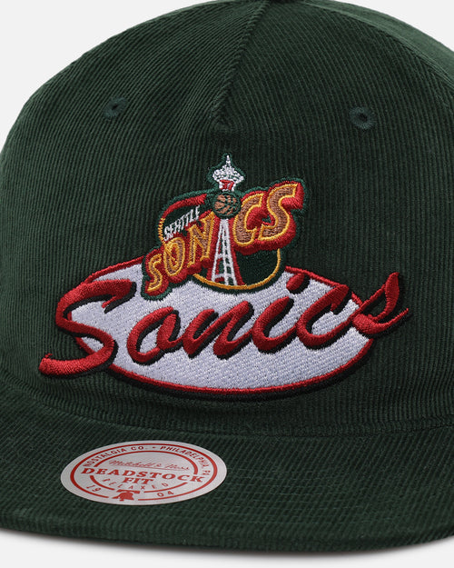 Mitchell & Ness Seattle SuperSonics Centre Circle Origin Snapback Green