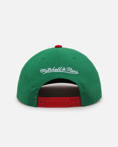 Mitchell & Ness Chicago Bulls 'Viva Mexico Script' Deadstock Snapback Green/Red