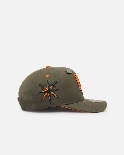 Mitchell & Ness Vegas Golden Knights 'Harmony of Hues' Pro Crown Snapback Olive/Orange