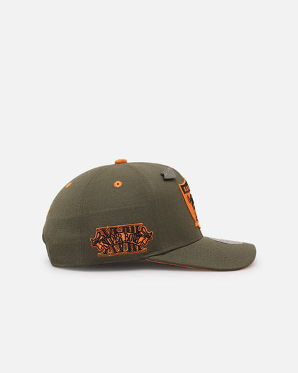 Mitchell & Ness Las Vegas Raiders 'Harmony of Hues' Pro Crown Snapback Olive/Orange