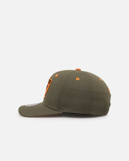 Mitchell & Ness Las Vegas Raiders 'Harmony of Hues' Pro Crown Snapback Olive/Orange