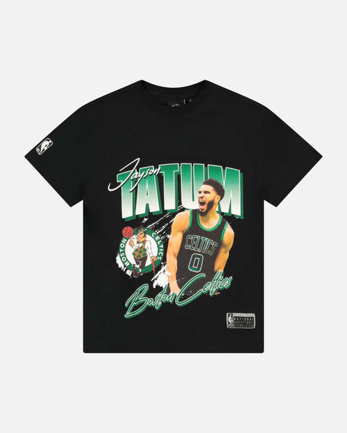 NBA Kids' Boston Celtics Jayson Tatum Jones T-Shirt Black