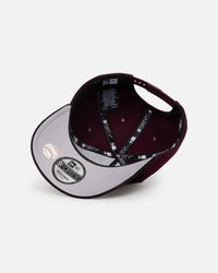 New Era New York Yankees 'Large Chenille' 9FORTY A-Frame Snapback Maroon