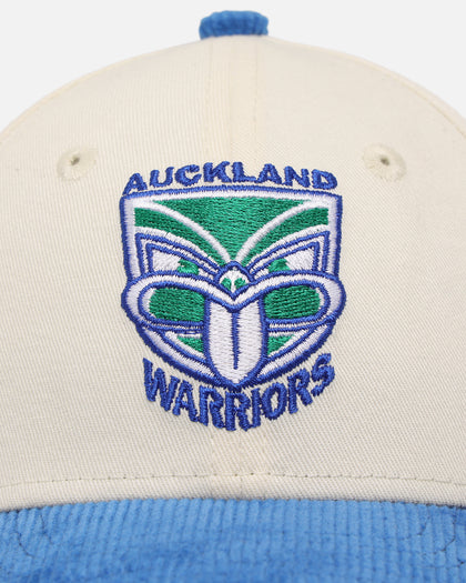 New Era Kids' New Zealand Warriors 'NRL Retro Corduroy logo' 9FORTY Strapback Chrome White