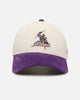 New Era Kids' Melbourne Storm 'NRL Retro Corduroy logo' 9FORTY Strapback Chrome White