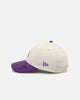 New Era Kids' Melbourne Storm 'NRL Retro Corduroy logo' 9FORTY Strapback Chrome White