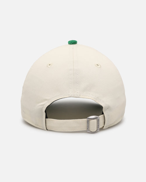 New Era South Sydney Rabbitohs 'NRL Retro Corduroy Logo' 9TWENTY Strapback Chrome White